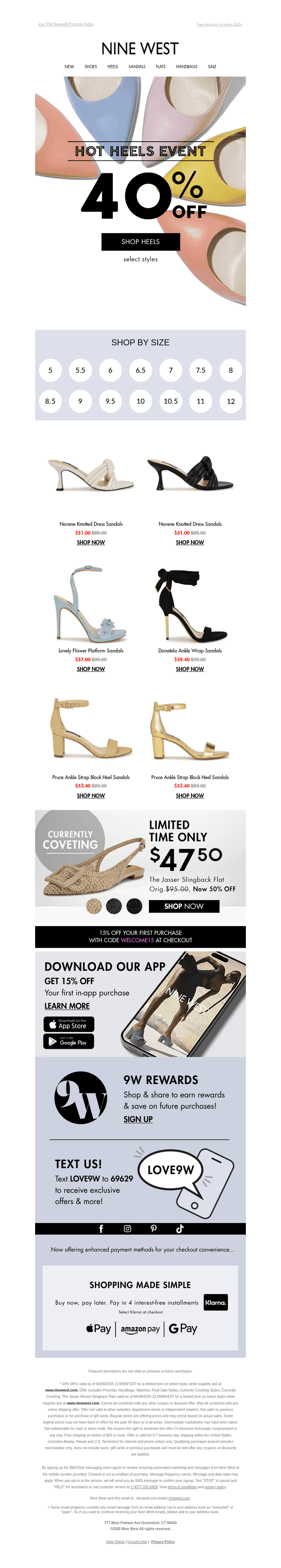 Hot Heels Event Starts NOW