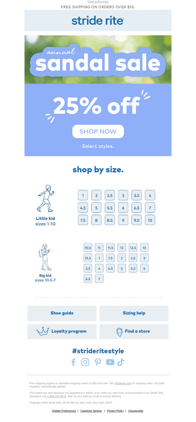 Skip, Hop, Slide into 25% Off