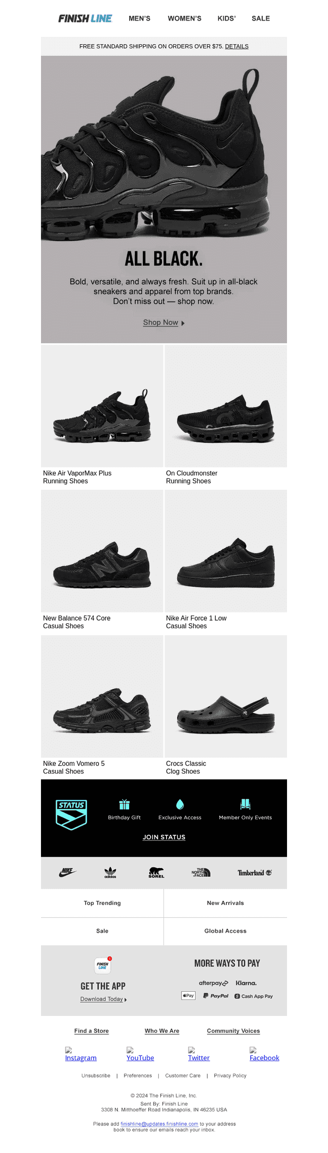 All Black. All Heat.