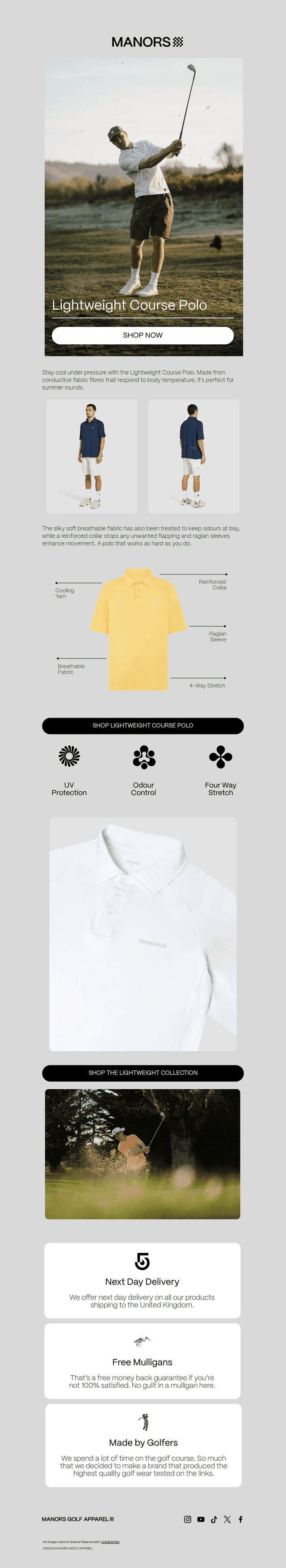 The Lightweight Course Polo