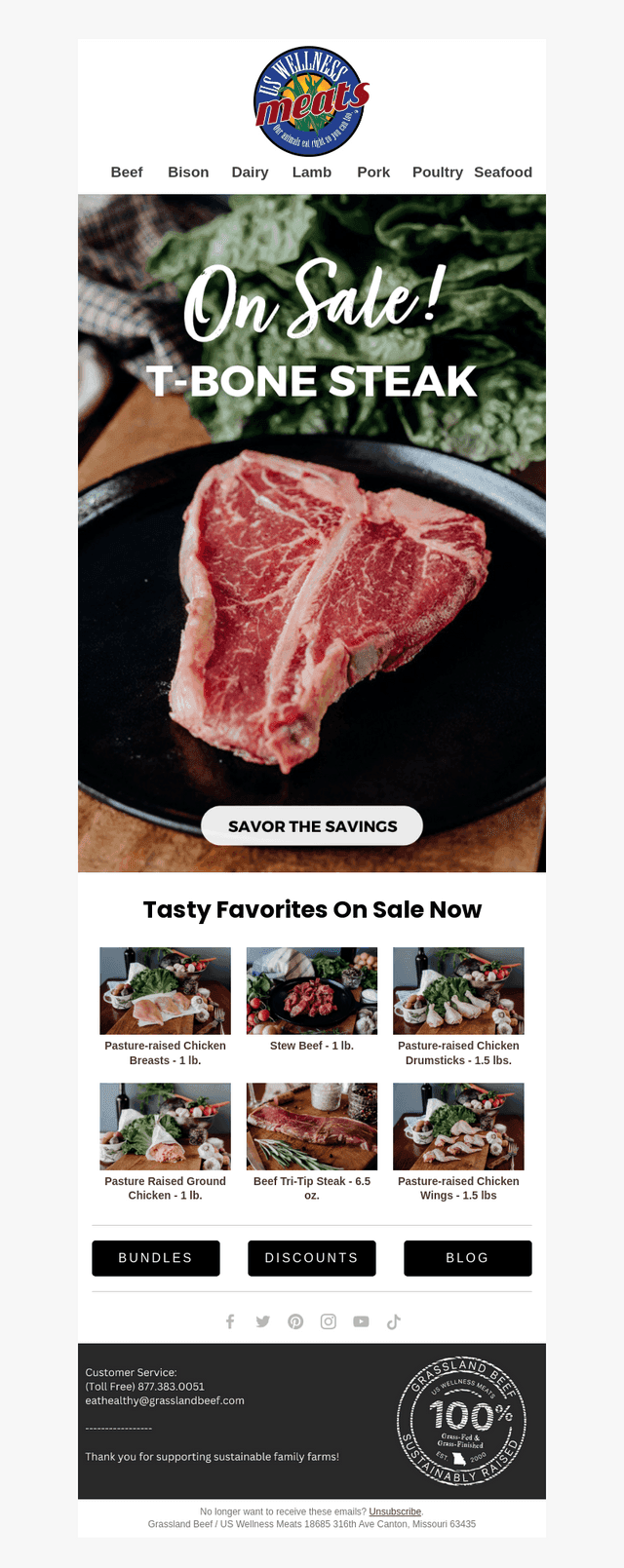 🚨T-Bone Steak On Sale!