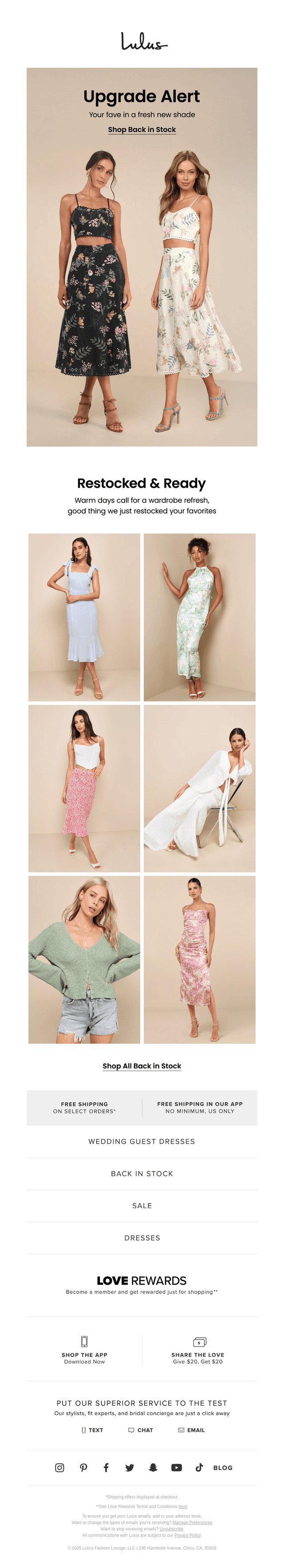 Lulus email from Wed, Apr 9, 2025