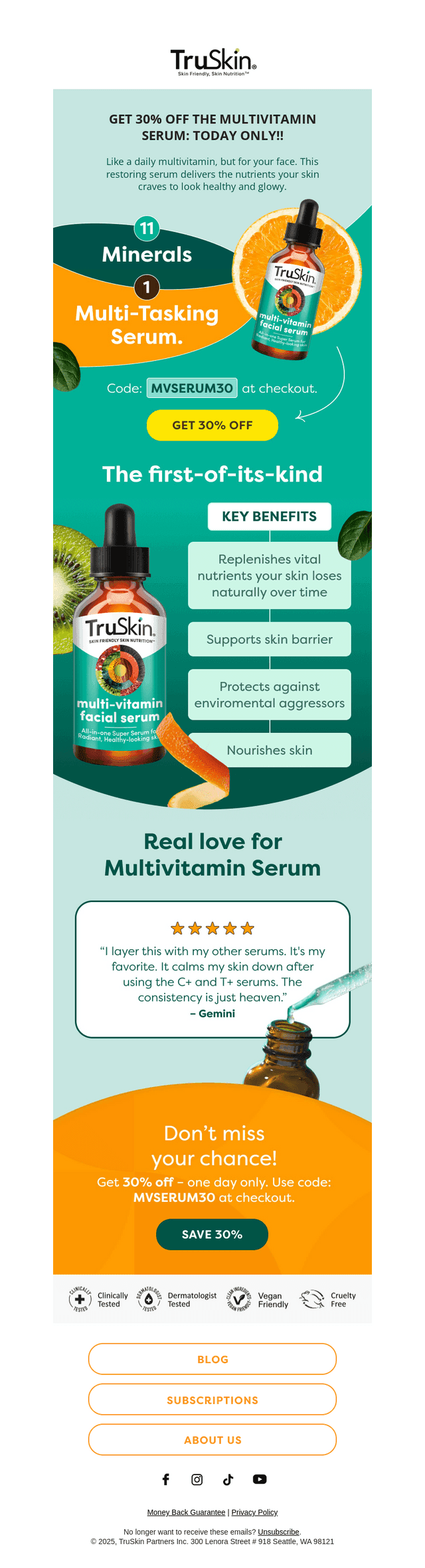 Nourishing, nutrient-packed & 30% OFF 💫