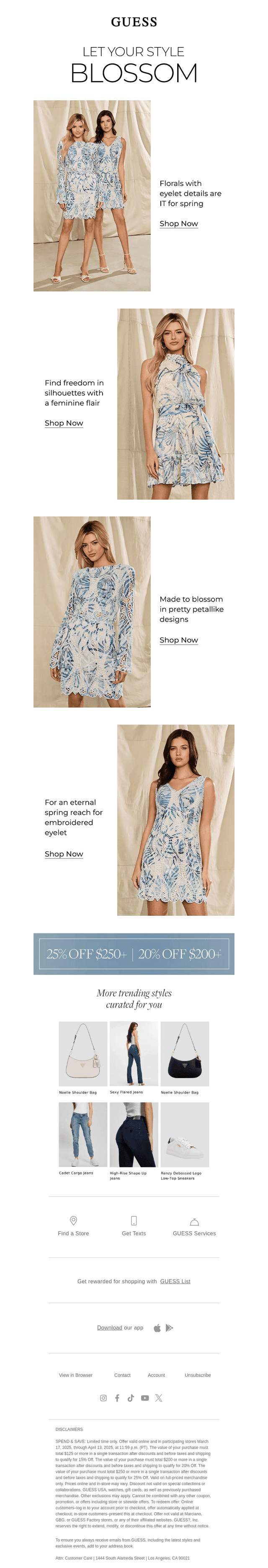 The Trend You Need: Florals + Eyelet