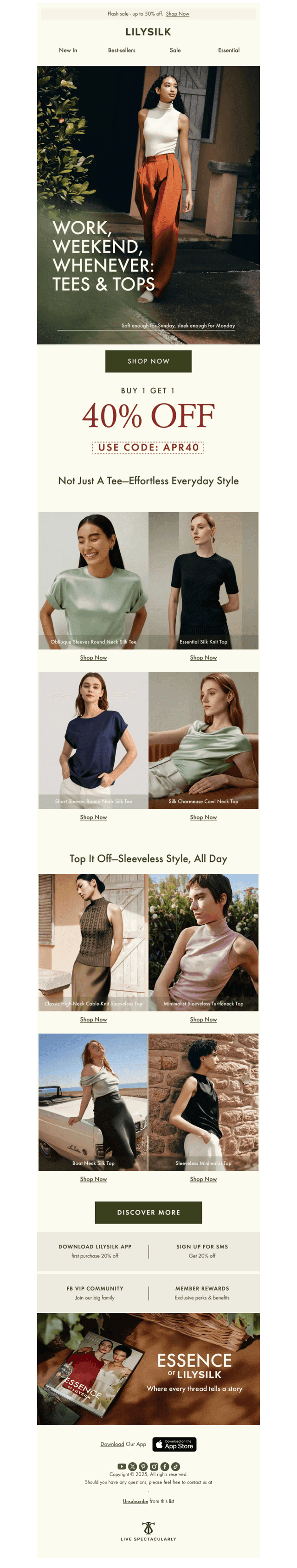 TEES & TOPS That Flow With Every Day