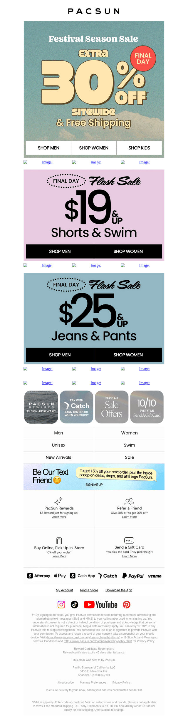 Extra 30% Off Sitewide & Free Ship 🚨 FINAL DAY