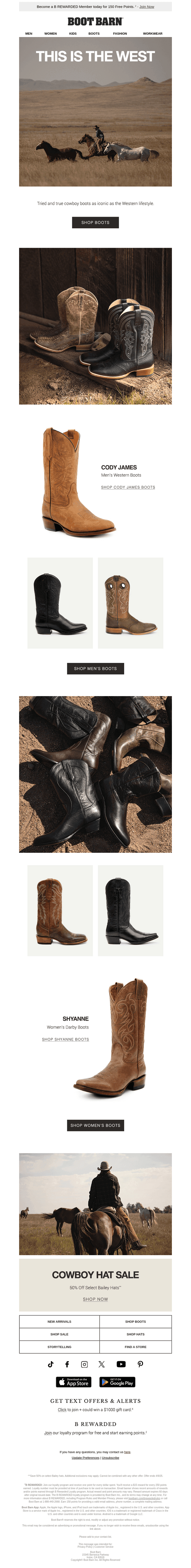 Tried & True Cowboy Boots