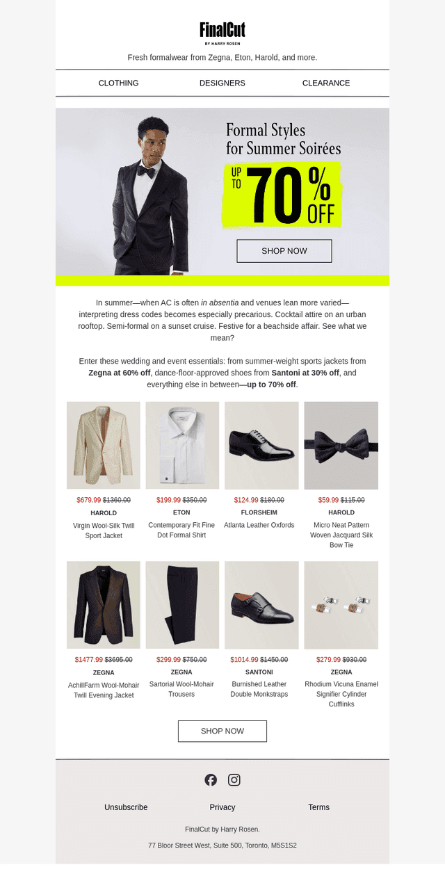 Dress-Code Approved and Up to 70% Off