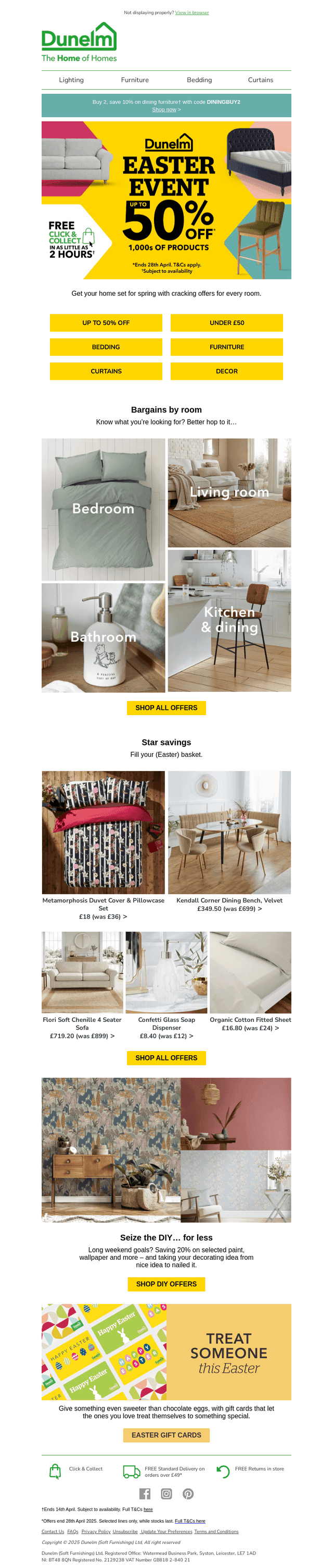 Cracking savings for every room 🐣