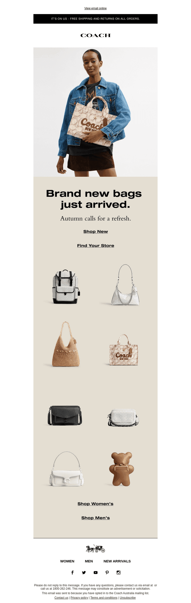 Fresh Arrivals For You.