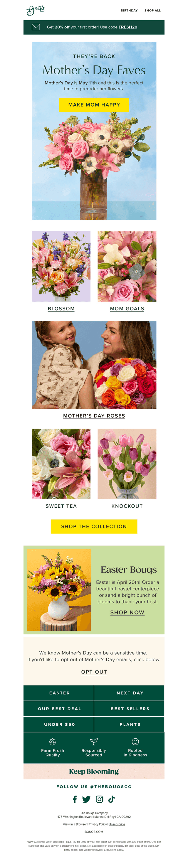 🌸Mother’s Day Bouqs are BACK!🌸