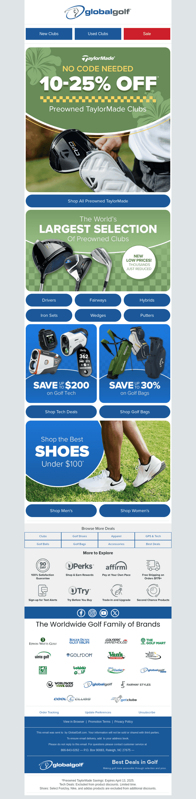 Major Week = Major Savings ⛳
