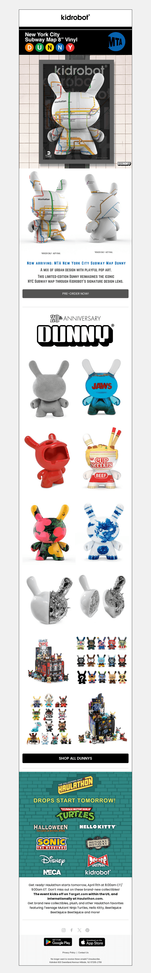🚇 All aboard! NYC Subway Map Dunny Just Dropped