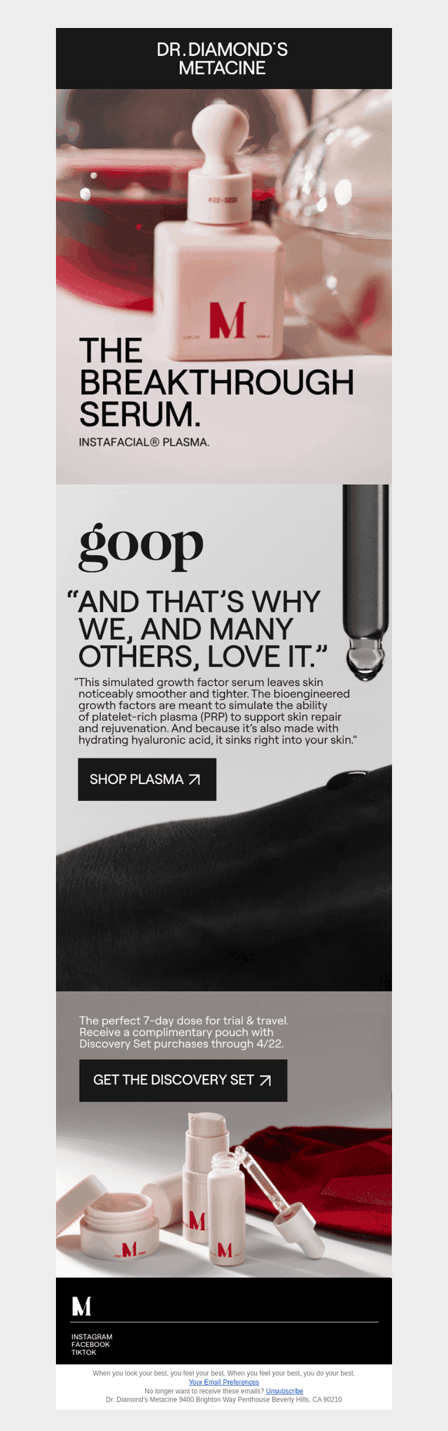Everyone’s talking about our breakthrough serum.