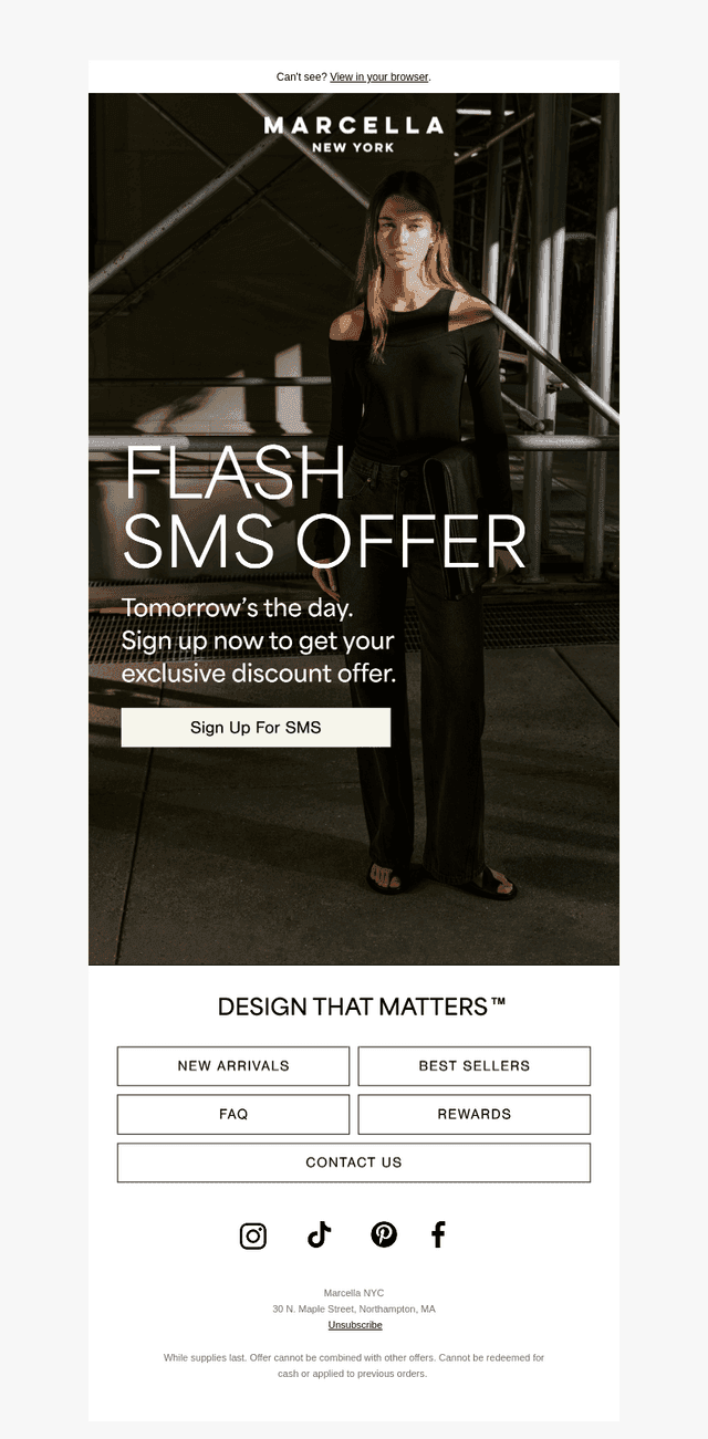 Flash SMS Offer Coming Tomorrow.