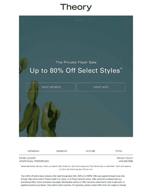 You're Invited—Private Flash Sale