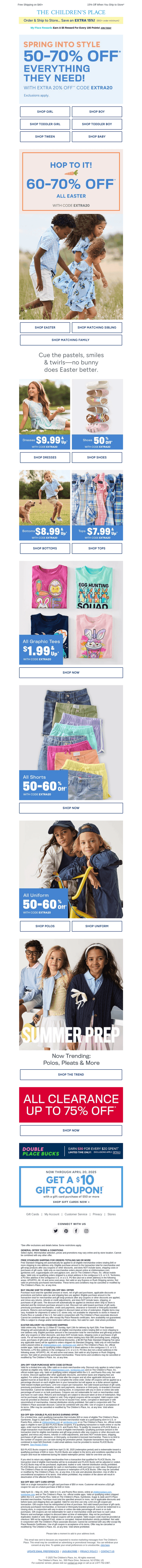 *Entire* Site 50-70% Off 👏 Use code EXTRA20