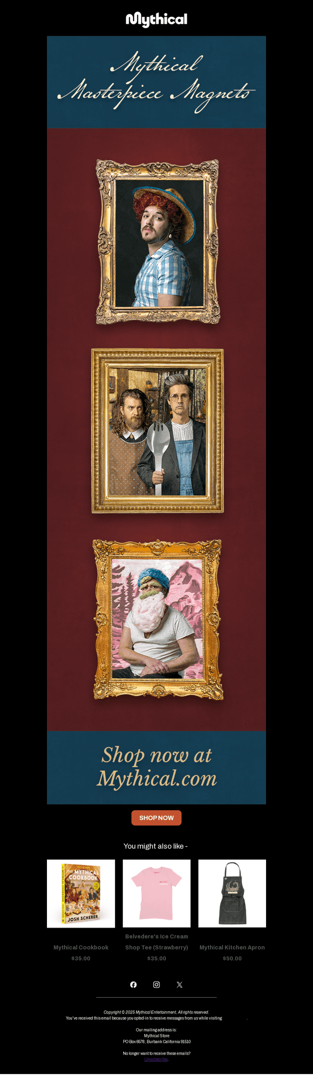 NEW: Mythical Masterpiece Magnets 🖼️