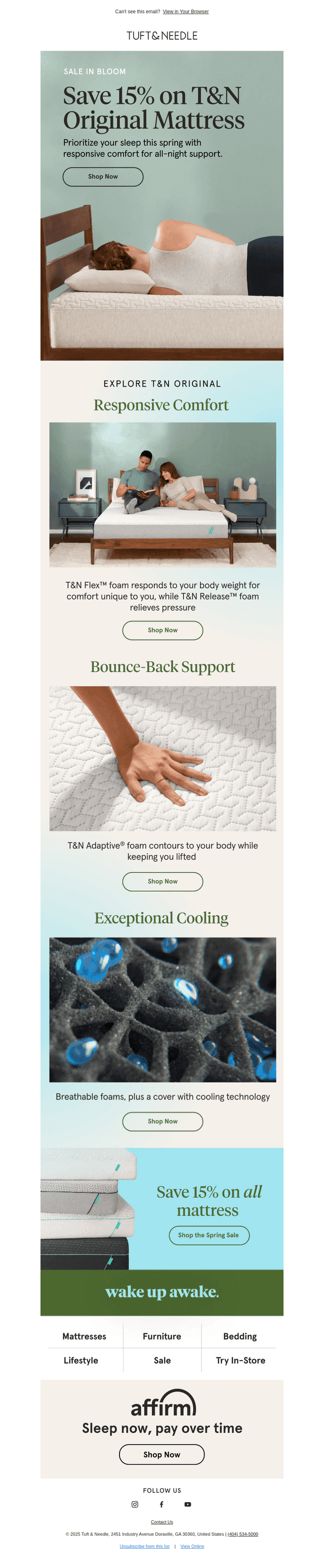 Save 15% on T&N Original