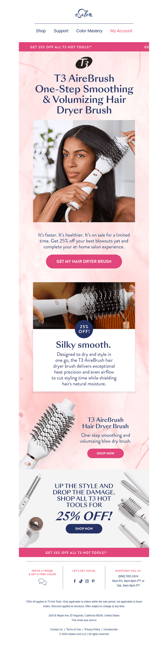 Volume? Check. Shine? Check. 25% Off? Check!