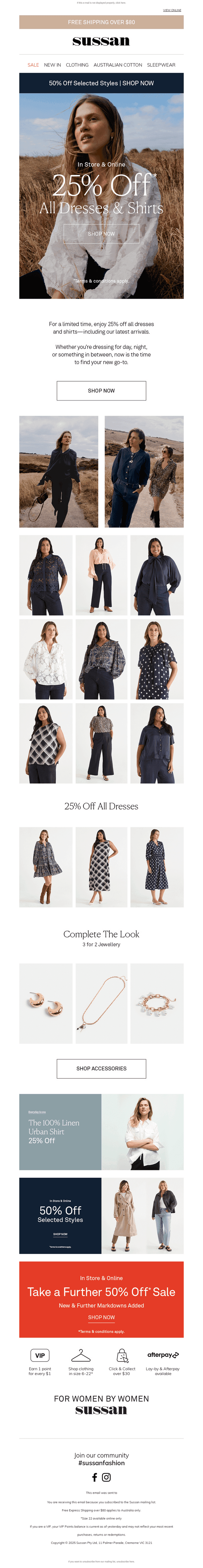 Shirt Update | 25% Off