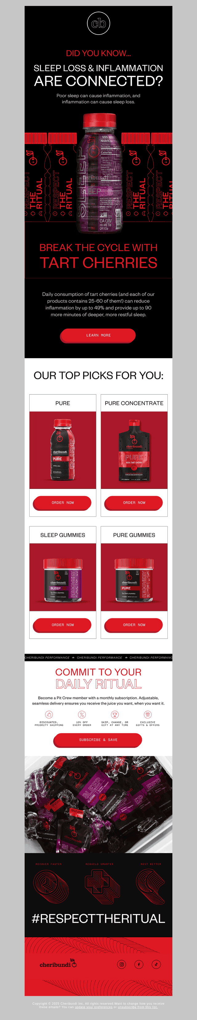 The sleep x inflammation connection