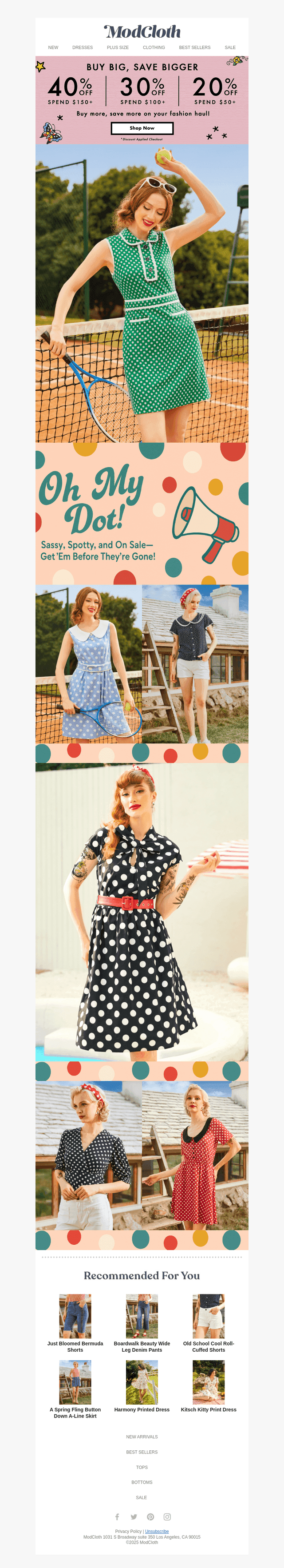 Spotted: Your Fave Prints Up to 40% Off!