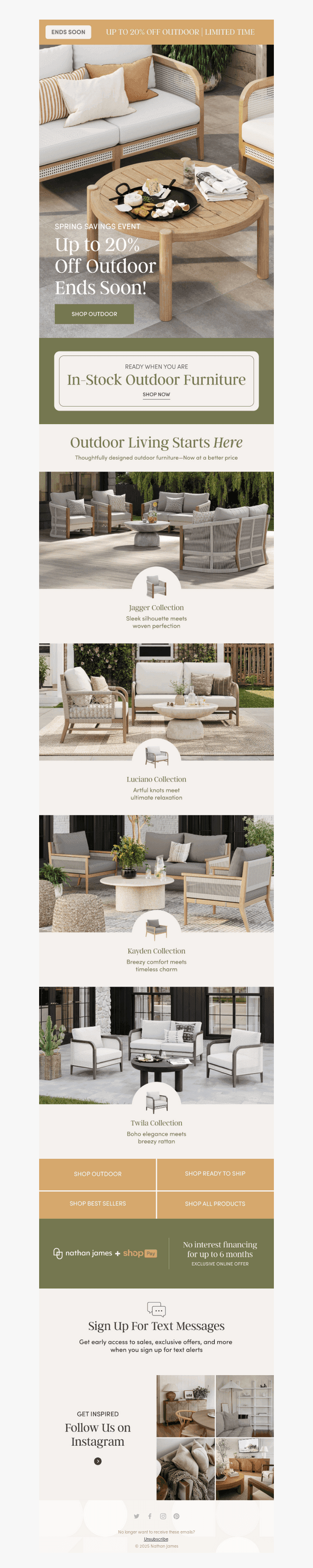 Final Days to Save on Patio 🍃