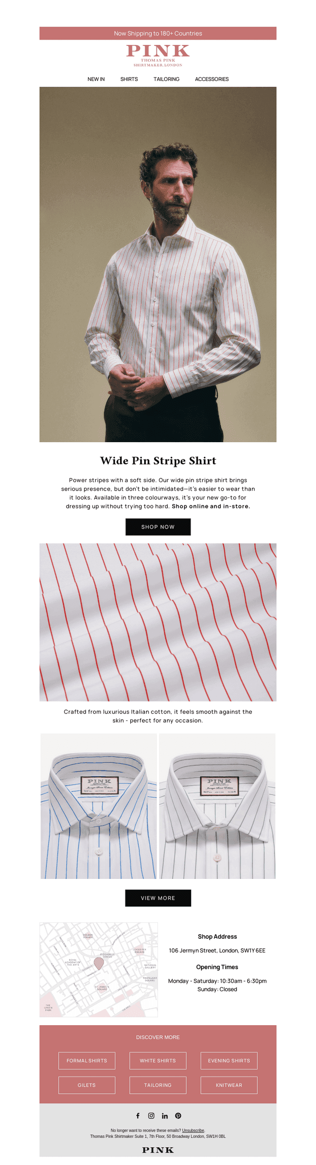Stripes with Character, Shirts with Purpose