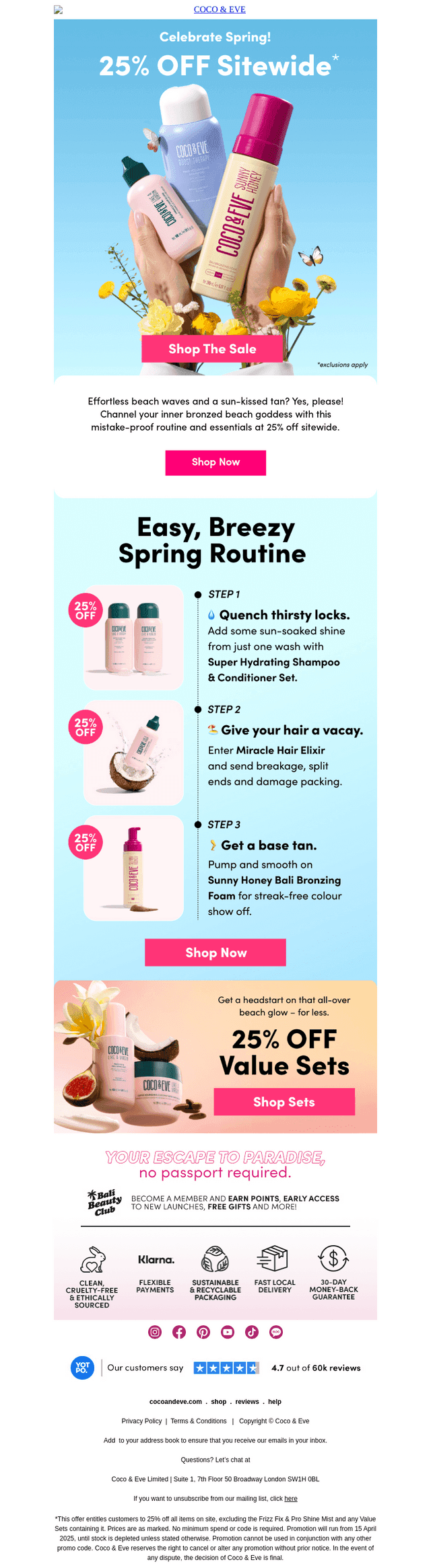 25% OFF 🌸 Sitewide Sale