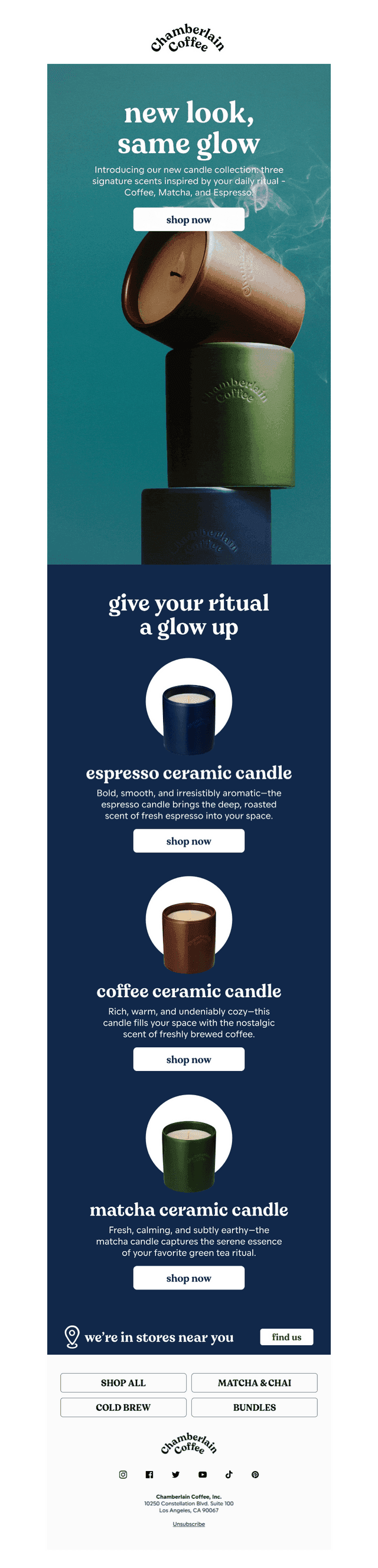 new look, same signature scents