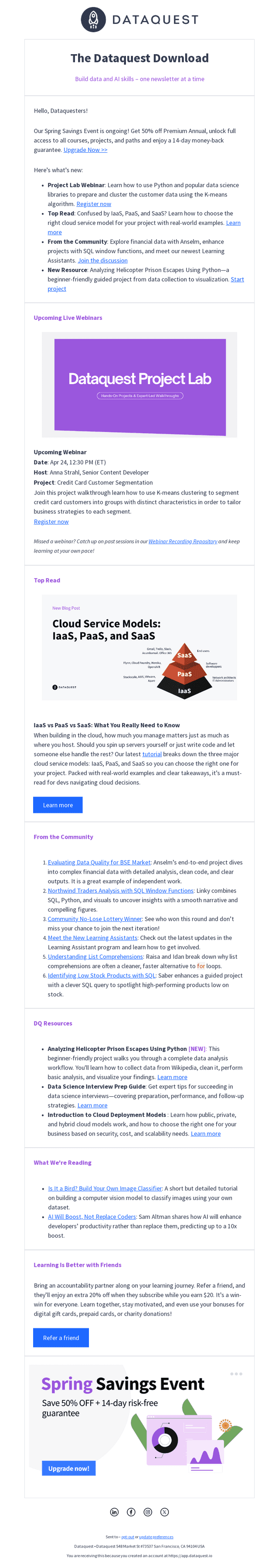 How To Pick The Right Cloud Service Model ☁️