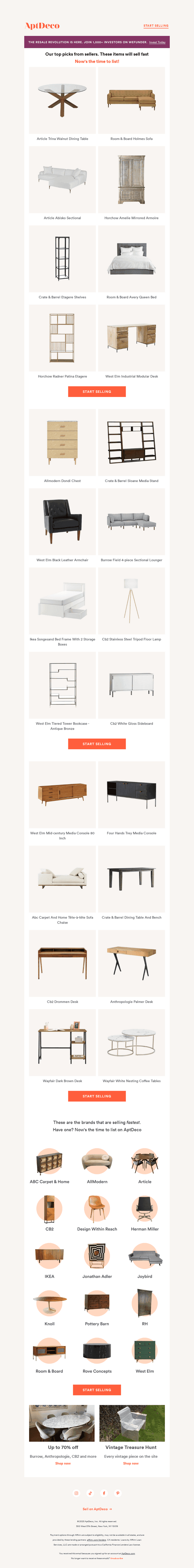 Now is the time to list on AptDeco!