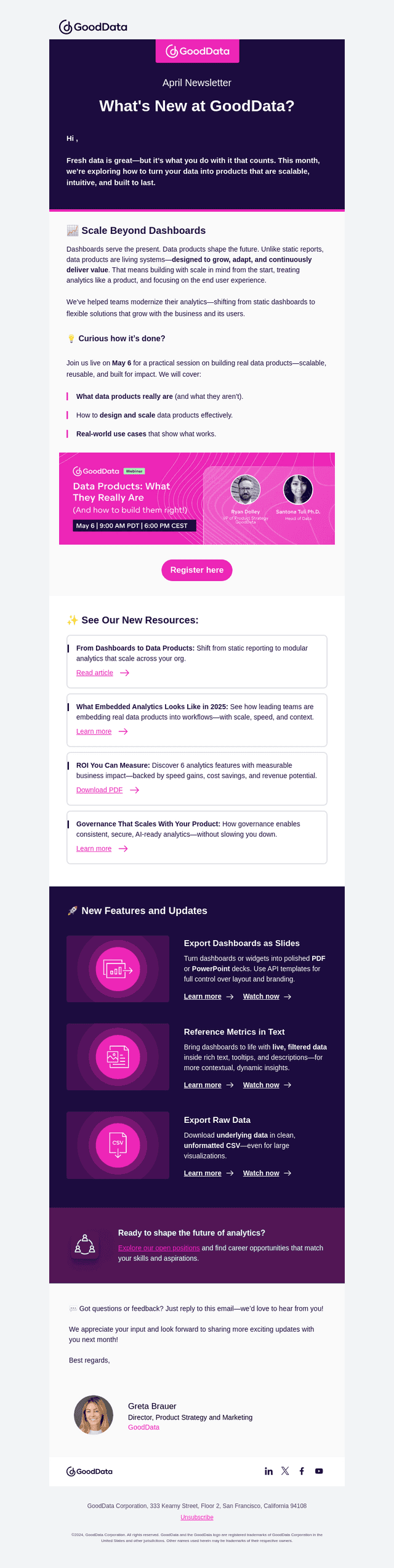 Transform Dashboards Into Lasting Data Products