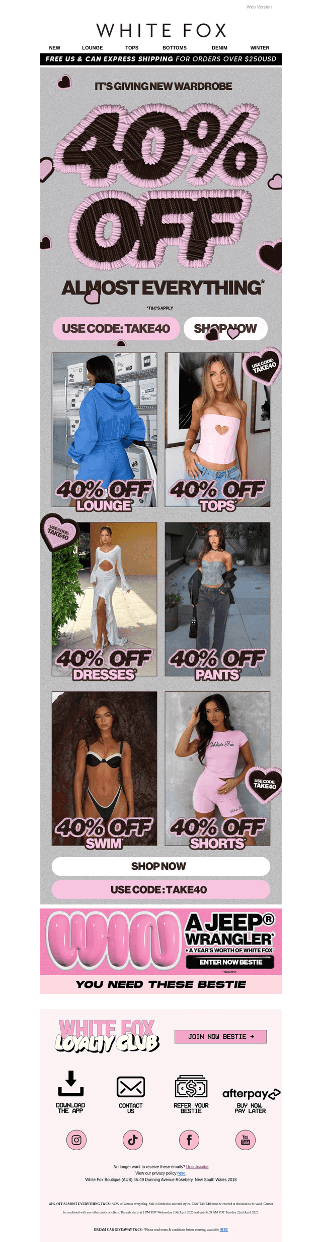 💸 40% OFF ALMOST EVERYTHING* 💸