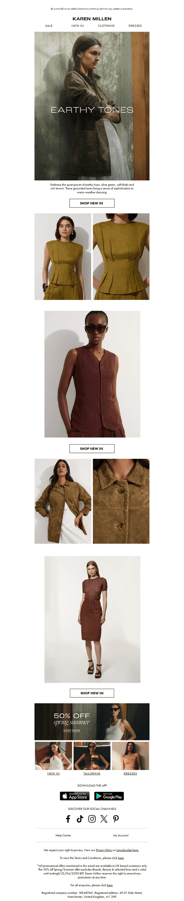 Earthy Tones ​