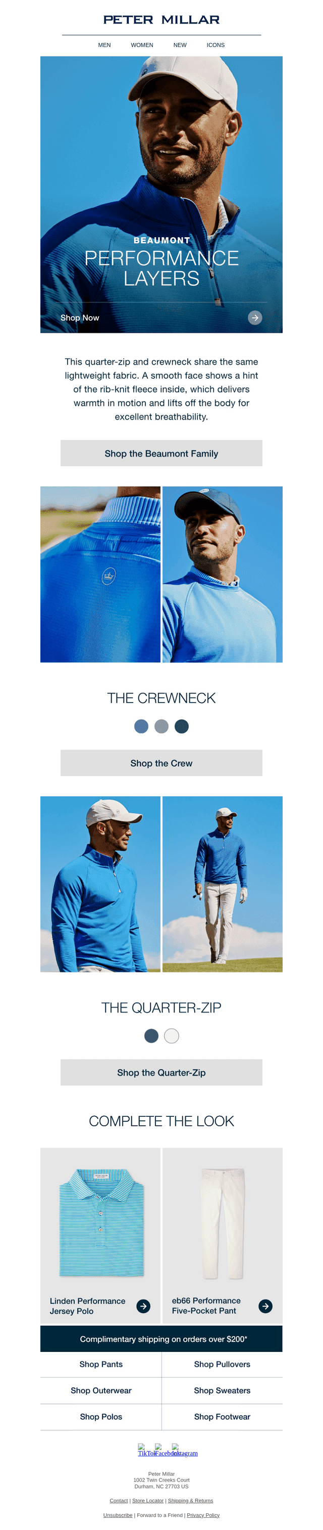Beaumont Layers—Light, Warm, Breathable