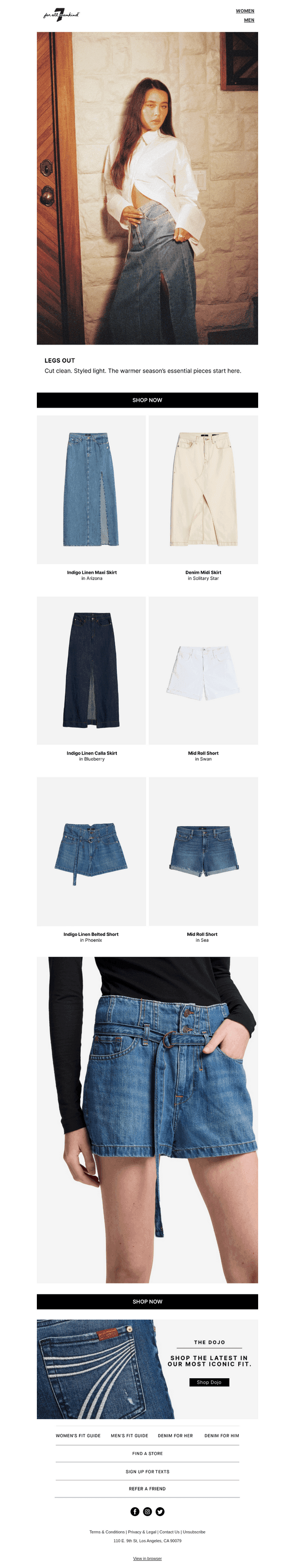 Short Days. Shorter Hems.