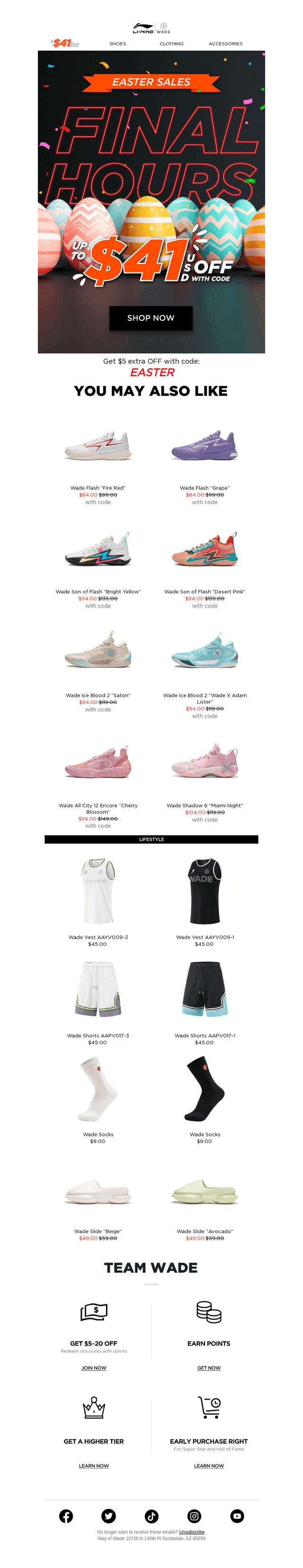 Way of Wade email from Tue, Apr 22, 2025
