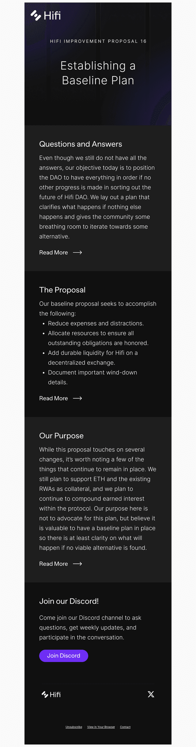 Establishing a Baseline Plan 🗺️