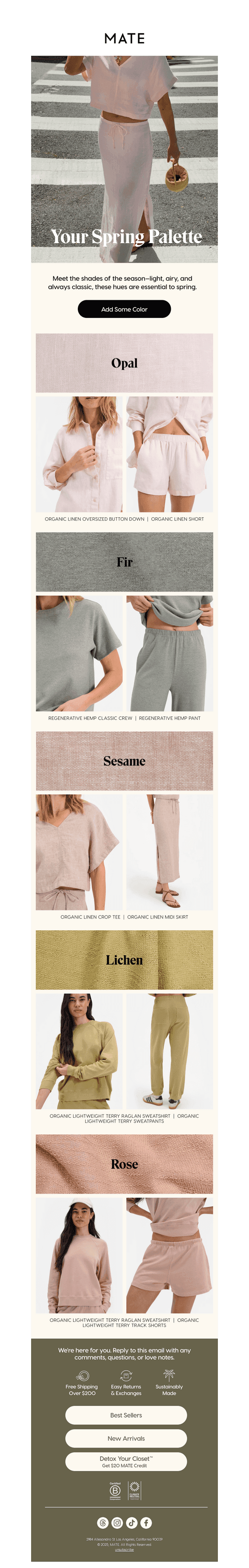 NEUTRAL SPRING COLORS
