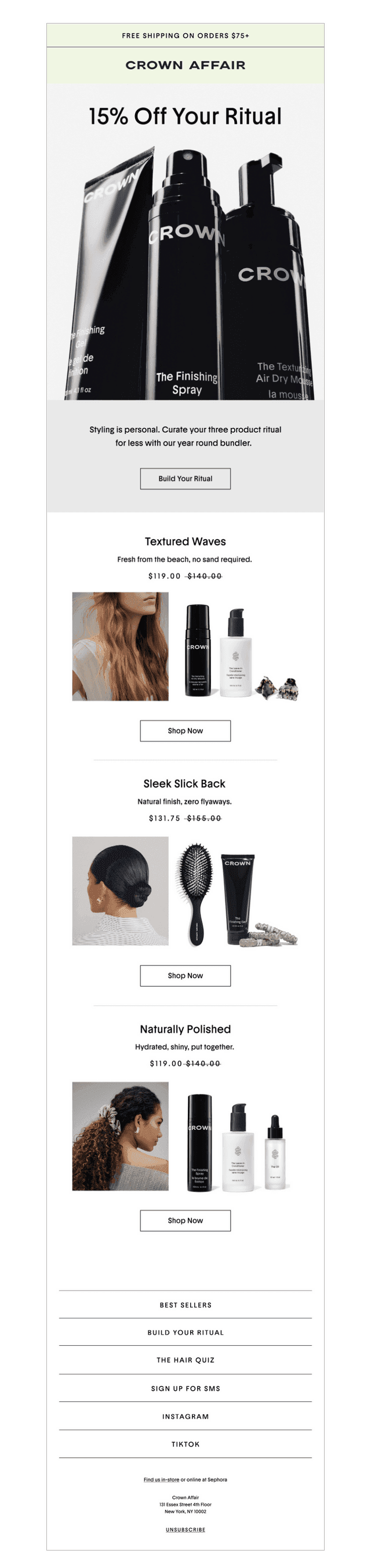 Styled Strands, 15% Off