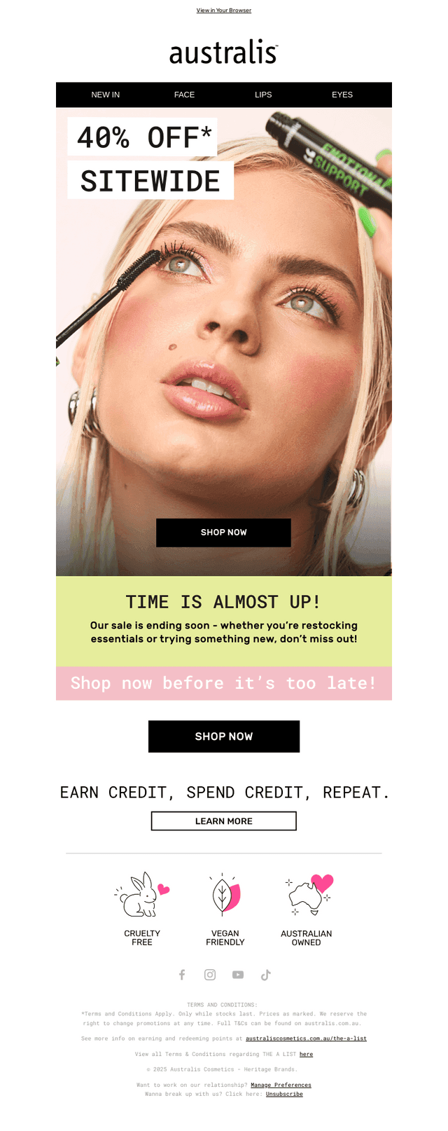 Final Hours: 40% Off Sitewide Ends Tonight! ⏰