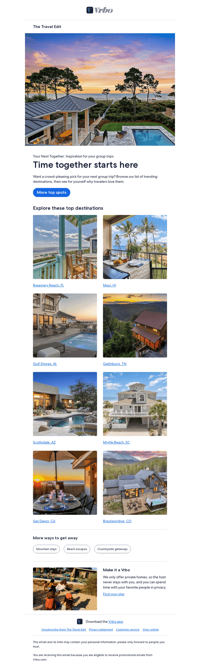 8 trending destinations