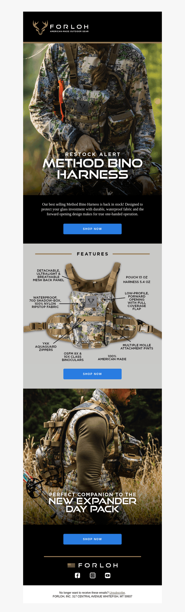 BACK IN STOCK: Method Bino Harness