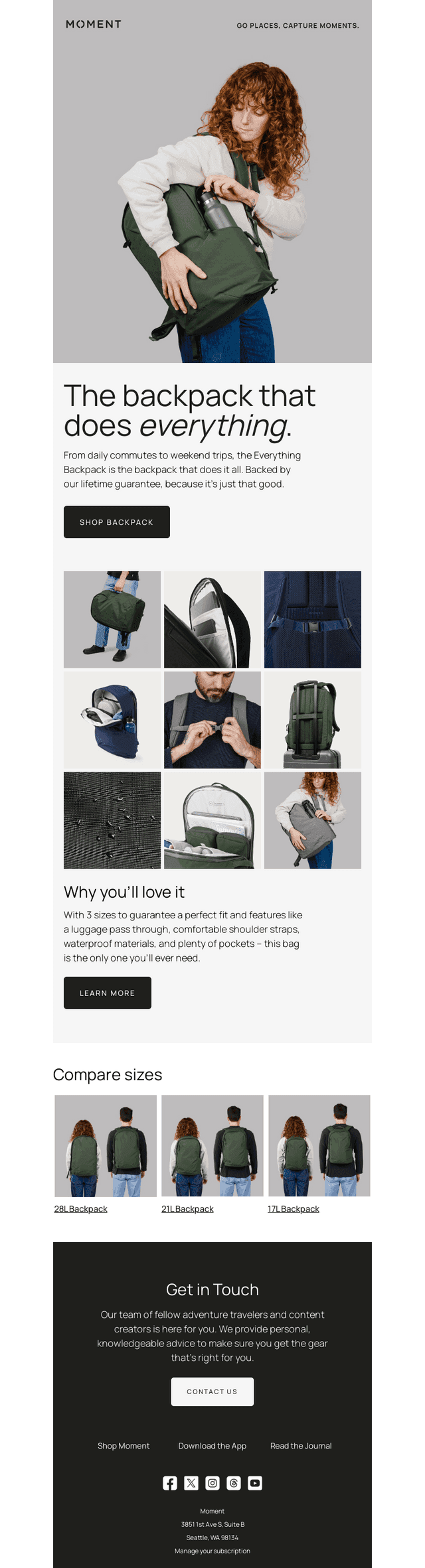 This Backpack Does it All
