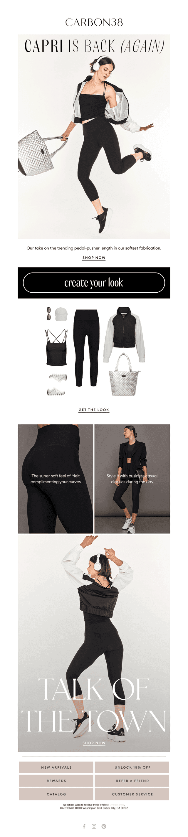 NEW: Capri Legging in Melt