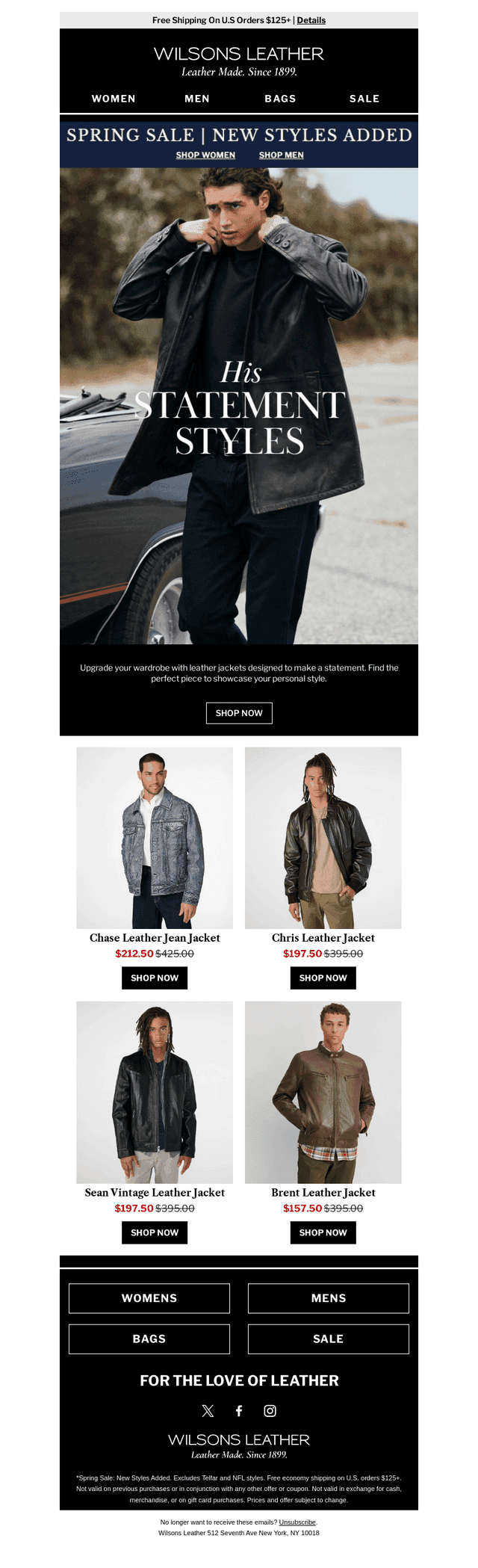 📈 Level Up Your Look: Men's Statement Leather