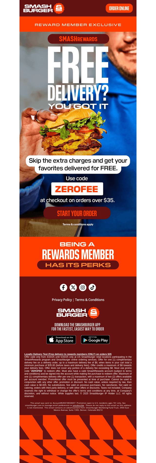 Free delivery? Heck yes. 🚗💨