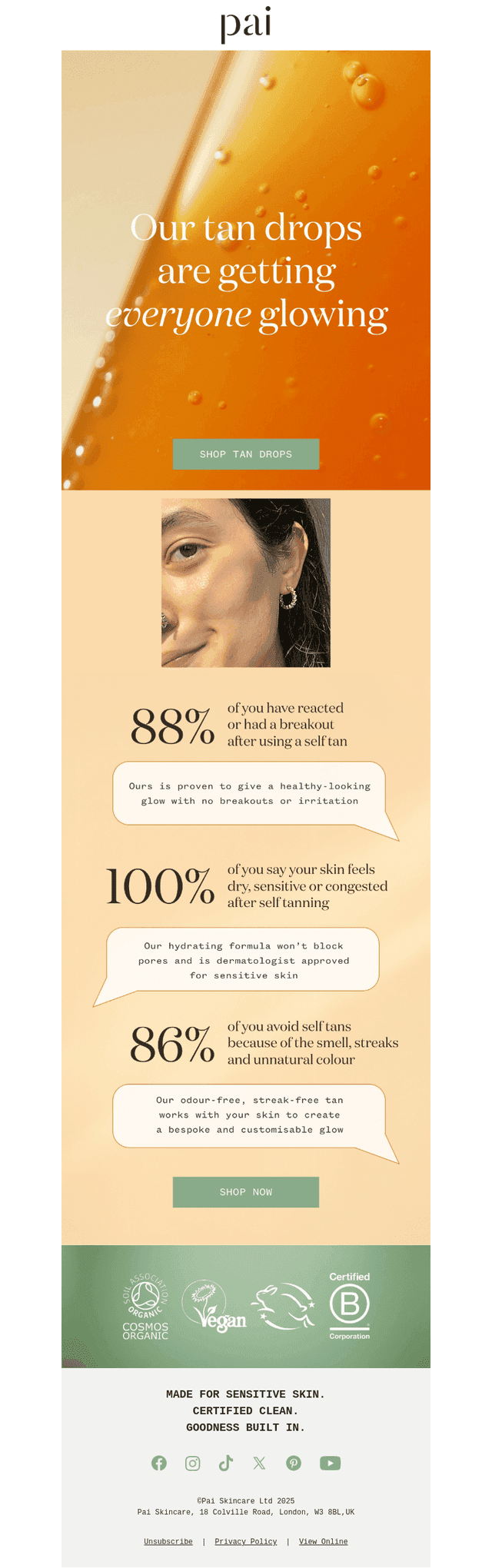 Everyone's talking about The Impossible Tan™